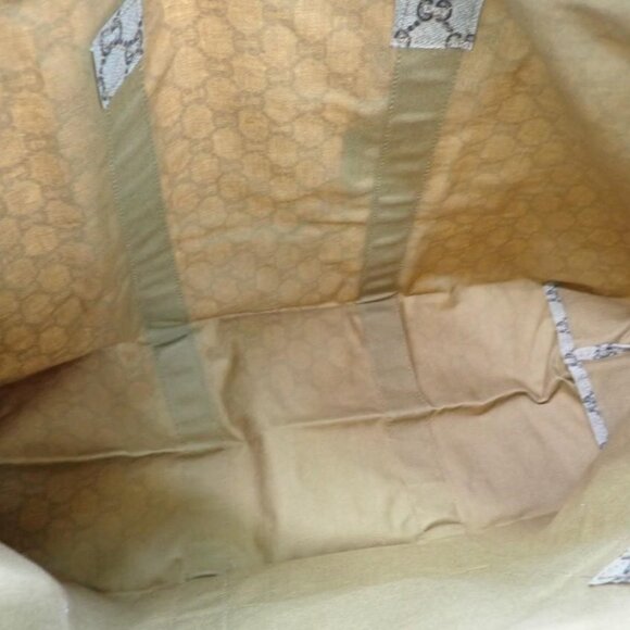 GUCCI GG PLUS WEEKENDER EXTRA LARGE TOTE Sherry Line - Picture 16 of 17